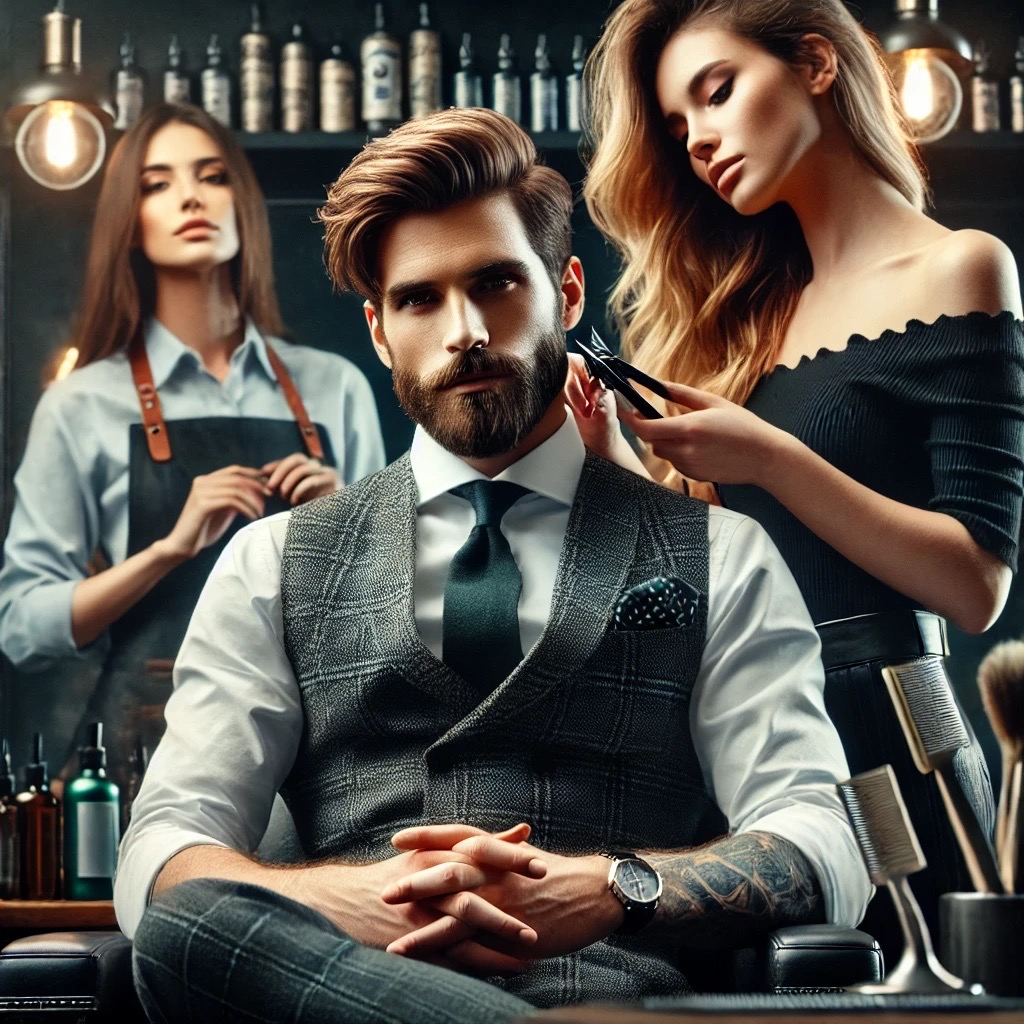 Perfect Hair and Beard Styling Image