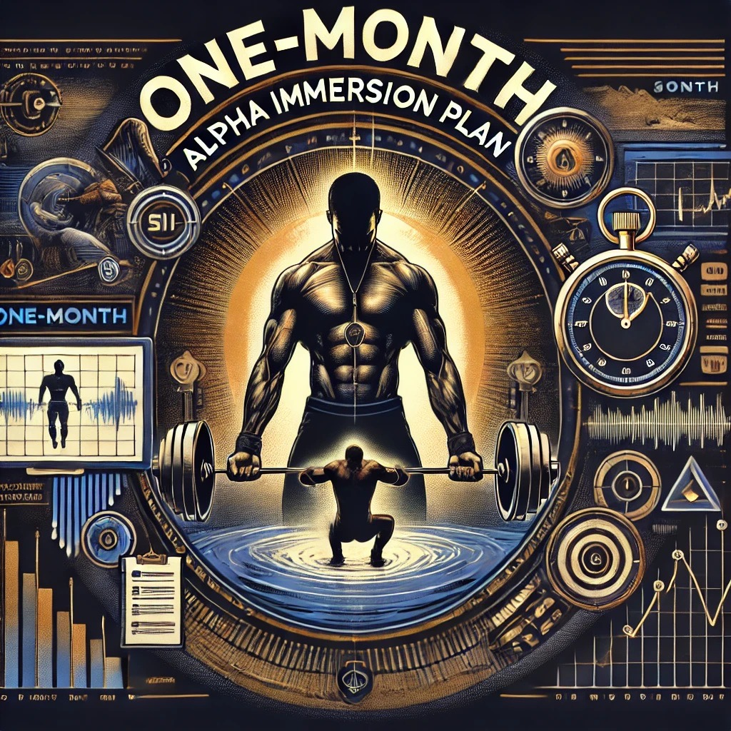 Intensive Alpha Male Training - One-Month Plan