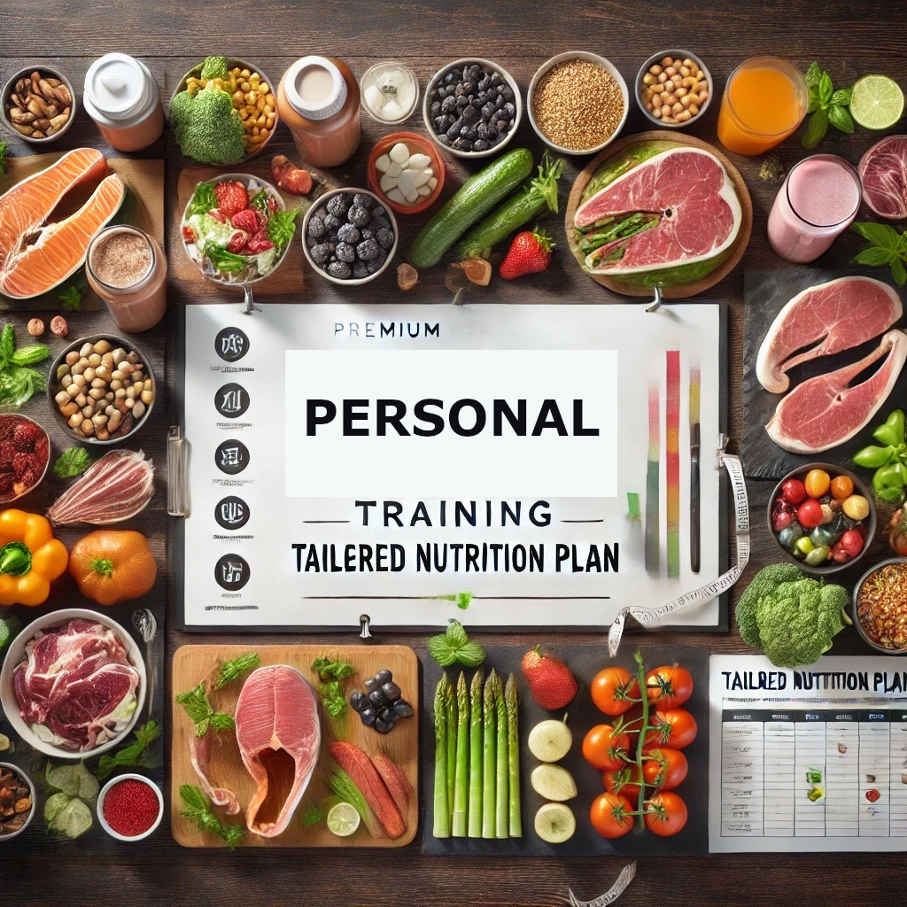 Personalized Meal and Supplement Plan Image - Premium Training