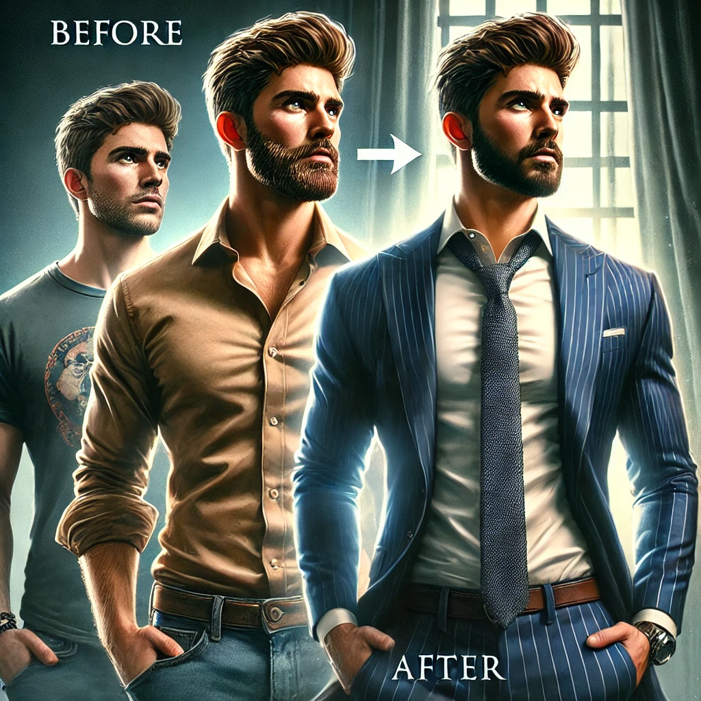 Alpha Male Transformation Image